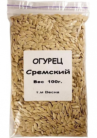 Огурец "Сремский ТМ "Весна" 100г
