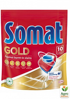Somat Gold таблетки для посудомоечной машины 10 шт1