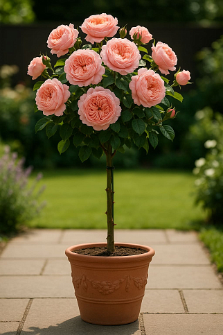 Троянда штамбова "Констанція" (Constance) (саджанець класу АА+) - фото 2