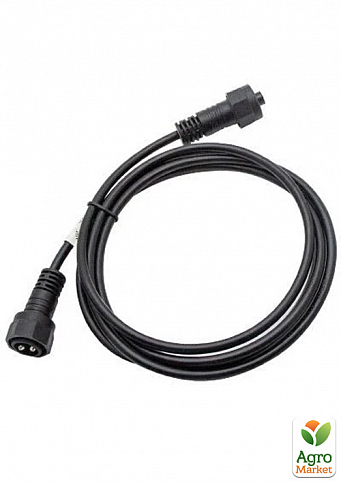 Удлинитель для гирлянды IP65 Lemanso кабель 2м 2*0,75мм (папа+мама) / LMA8011 (801007)