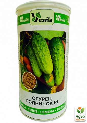 Огірок "Джерельце" (у банці) ТМ "Весна" 500г