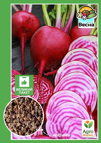 Свекла "Борщевая" (Большой пакет) ТМ "Весна" 6г