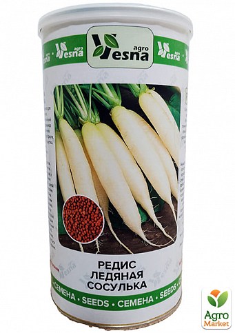 Редис "Ледяная сосулька" (в банке) ТМ "Весна" 500г