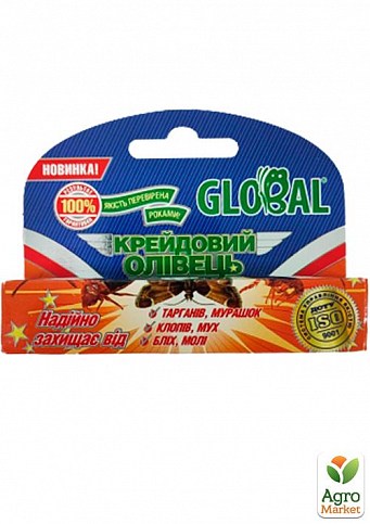 Інсектицидний крейда від тарганів ТМ "Global" 1шт