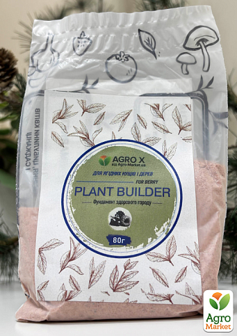 Мінеральне добриво PLANT BUILDER "Для ягідних кущів і дерев" (Плант билдер) ТМ "AGRO-X" 80г