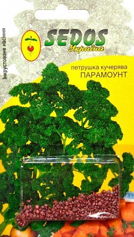 Петрушка кучерява "Парамоунт" ТМ "Sedos" 1.5г