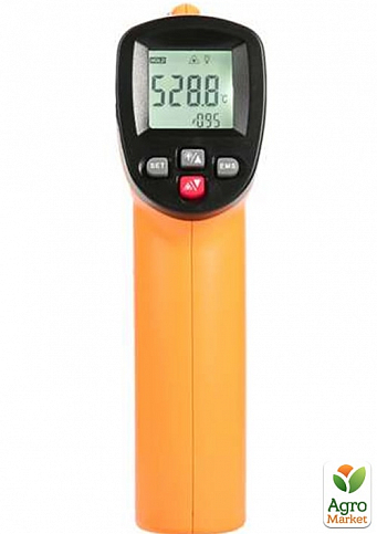 Безконтактний інфрачервоний термометр (пірометр) -50-550°C, 12:1, EMS=0,1-1 BENETECH GM550E