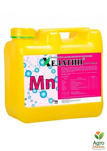 Мінеральне добриво Хелатін "Марганець" ТМ "Кіссон" 10л