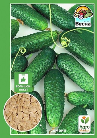 Огірок "Гейм" (Великий пакет) ТМ "Весна" 2г