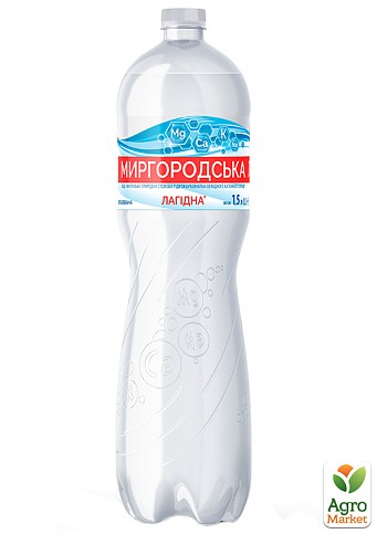 Минеральная вода Миргородская слабогазированная 1,5л