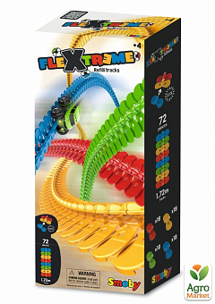 Набор дополнительных элементов к треку "Флекстрим", 72 элемента, длина 172 см, 4+ Smoby Toys1