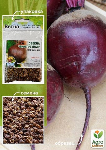 Свекла "Винегретная" (Зипер) ТМ "Весна" 6г