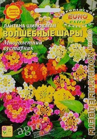 Лантану шипувата "Чарівні кулі" ТМ "Аеліта" 0.21г