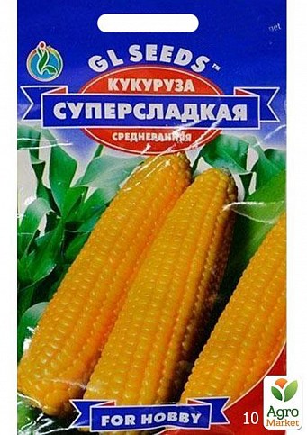 Кукуруза "Суперсладкая" ТМ "GL SEEDS" 10г