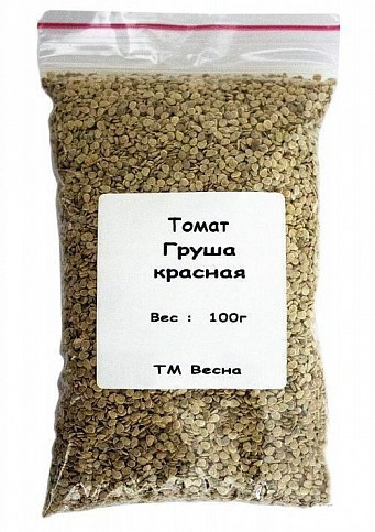 Томат "Груша красная" ТМ "Весна" 100г - фото 2