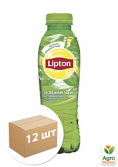 Зелений чай ТМ "Lipton" 0,5л упаковка 12шт1