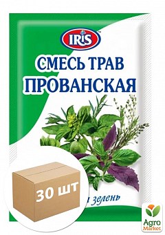 Приправа смесь трав "Прованская" ТМ "IRIS" 10г упаковка 30шт2