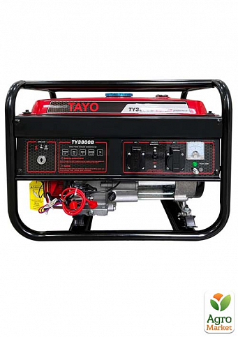 Электрогенераторная установка Tayo TY3800B 2,8 Kw Red No Wheels (6839894)