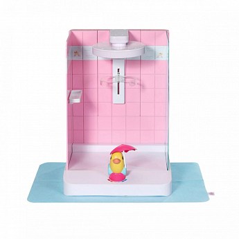 Автоматическая душевая кабинка для куклы BABY BORN - КУПАЕМСЯ С УТОЧКОЙ - фото 4