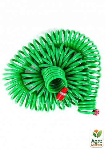 Шланг для полива спиральный 30 м с конекторами INTERTOOL GE-4003