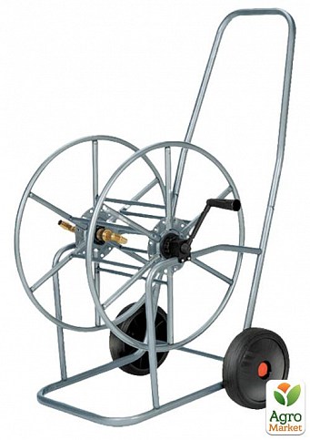 Тележка для шланга 3/4′′ 80м, нержавеющая сталь, PRINOX, Bradas AG4318