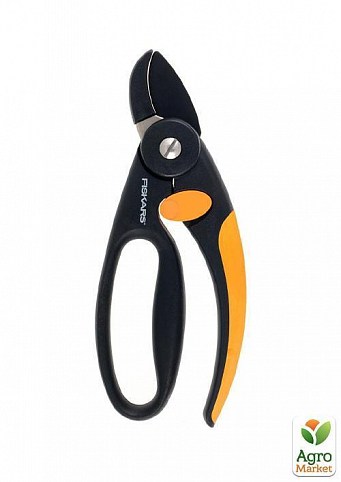 Контактний секатор Fiskars з петлею для пальців P43 (111430)