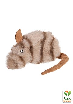 Іграшка для кішок Мишка з котячою м'ятою GiGwi Catnip, штучне хутро, котяча м'ята, 10 см (75018)2