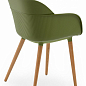 Кресло Tilia Shell-N ножки буковые хаки (10786) купить