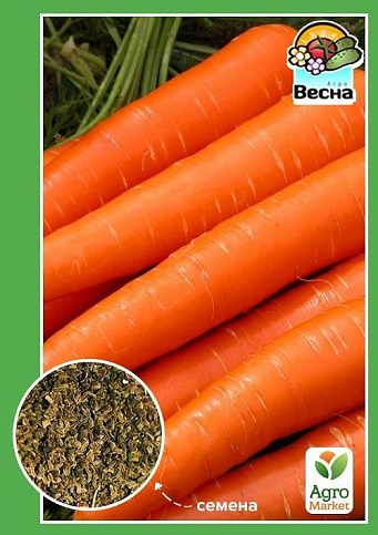 Морковь "Коралл" ТМ "Весна" 2г