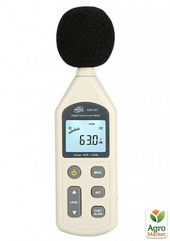 Измеритель уровня шума (шумомер), фильтр А/С  BENETECH GM13571