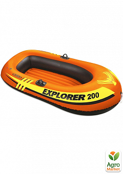 Півторамісний надувний човен Explorer 200,2-х камерний 185х94 см ТМ «Intex» (58330)2