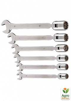 Ключи комбинированные шарнирные, 10-19 мм, набор 6 шт. * 1 уп. ТМ NEO Tools 09-1151