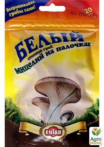 Білий степової гриб (20грібних паличок)