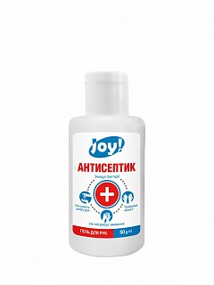 Гель для чищення рук і шкіри з антисептичним ефектом ТМ «Joy!» 50 г1