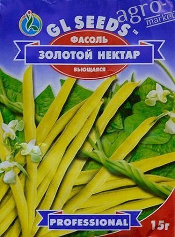 Фасоль "Золотой нектар" ТМ "GL SEEDS" 15г