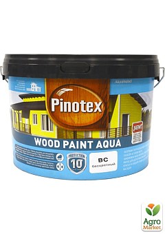 Краска для деревянных фасадов Pinotex Wood Paint Aqua Бесцветный 2,33 л2