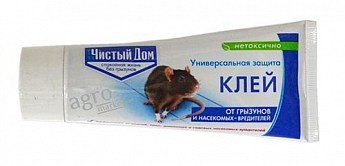 Родентициди "Клей" ТМ "Чистий дім" 60г