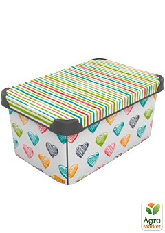 Коробка Qutu Style Box Colored ZigZag 10 л1