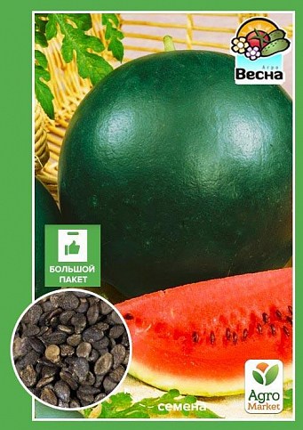 Кавун "Красень" (Великий пакет) ТМ "Весна" 4г