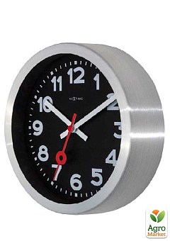 Настенные часы "Station Number" черные Ø19 см (3998ARZW)2