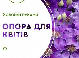 Опора для клематису своїми руками - корисні статті про садівництво від Agro-Market
