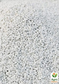 Декоративные камни Галька белая "Доломит" фракция 10-20 мм 2,5 кг2