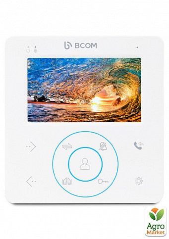 Видеодомофон BCOM BD-480 white