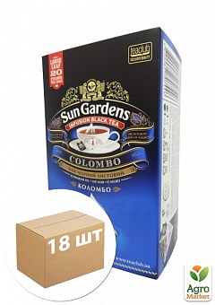 Чай Colombo Mix (пачка) ТМ "Sun Gardens" 20 пакетиков по 2.5г упаковка 18шт1