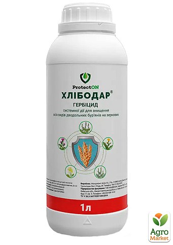 Гербицид от сорняков на зерновых культурах "Хлебодар" ТМ "ProtectON" 1л