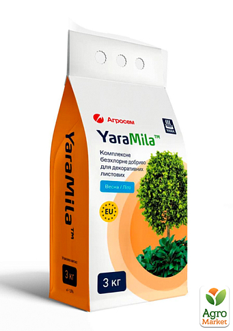 Удобрение для декоративно-лиственных, весна-лето ТМ "YaraMila" 3кг