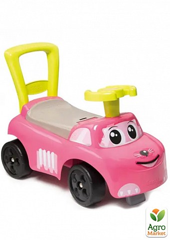 Машина для катания «Розовый котик», размер 54x27x40 см, 10мес.+ Smoby Toys