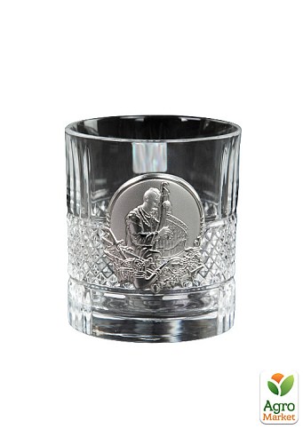 Набор бокалов для виски "Казаки" Boss Crystal, 6 бокалов, серебро, хрусталь (B6KOZ1XS) - фото 4