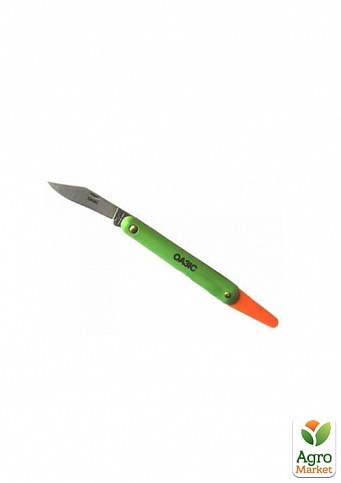 Нож для прививки раскладной ТМ "Оазис" № 011AC-1