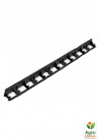 Бордюр садовий 45х1000мм, RIM-BORD, чорний,  Bradas OBRB45